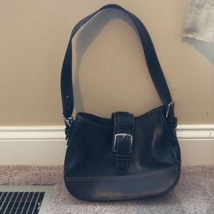 Black Coach shoulder bag
